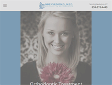 Tablet Screenshot of orthodontistlexingtonky.com